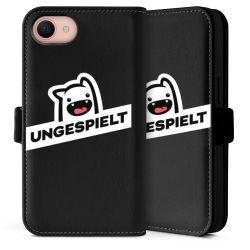 Sideflip mit Lasche schwarz