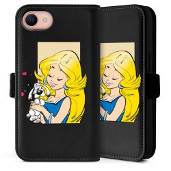 Sideflip mit Lasche schwarz