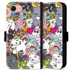 Sideflip mit Lasche schwarz