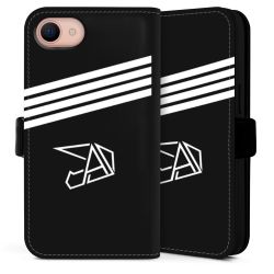 Sideflip mit Lasche schwarz