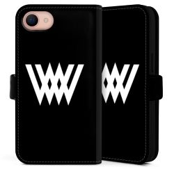 Sideflip mit Lasche schwarz