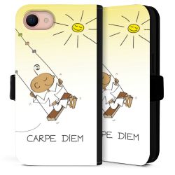 Sideflip mit Lasche schwarz