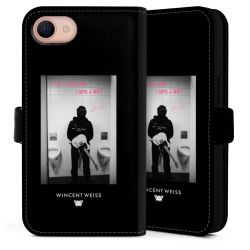 Sideflip mit Lasche schwarz