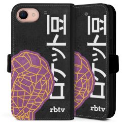 Sideflip mit Lasche schwarz