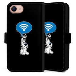 Sideflip mit Lasche schwarz