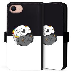 Sideflip mit Lasche schwarz