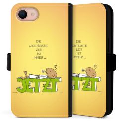 Sideflip mit Lasche schwarz