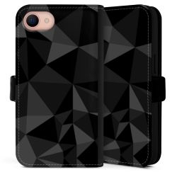Motif Polygone Noir