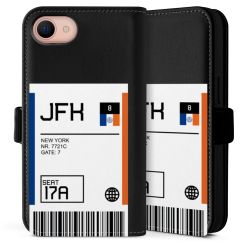 Sideflip mit Lasche schwarz