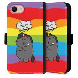 Sideflip mit Lasche schwarz