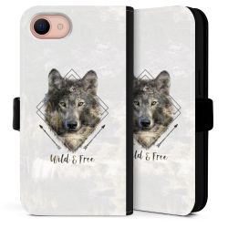 Sideflip mit Lasche schwarz