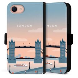 Sideflip with flap  black