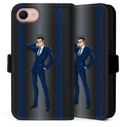 Sideflip mit Lasche schwarz