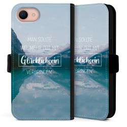 Sideflip mit Lasche schwarz