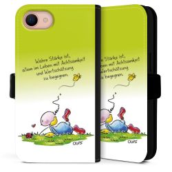 Sideflip mit Lasche schwarz