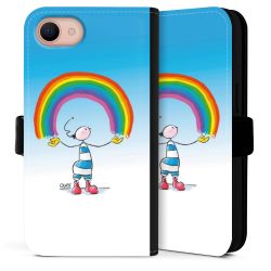 Sideflip mit Lasche schwarz