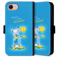 Sideflip mit Lasche schwarz