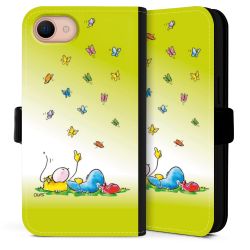 Sideflip mit Lasche schwarz