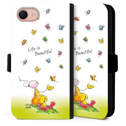 Sideflip mit Lasche schwarz