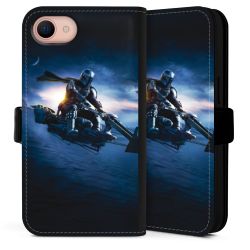 Sideflip mit Lasche schwarz