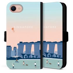 Sideflip with flap  black