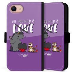 Sideflip mit Lasche schwarz