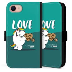 Sideflip mit Lasche schwarz