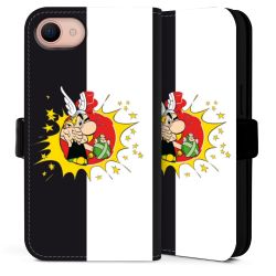 Sideflip mit Lasche schwarz