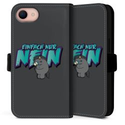 Sideflip mit Lasche schwarz