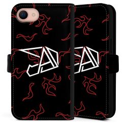 Sideflip mit Lasche schwarz