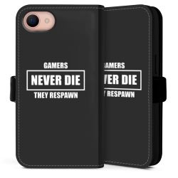 Sideflip with flap  black