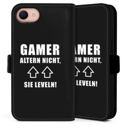 Sideflip mit Lasche schwarz