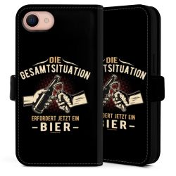 Sideflip mit Lasche schwarz