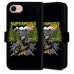 Sideflip mit Lasche schwarz