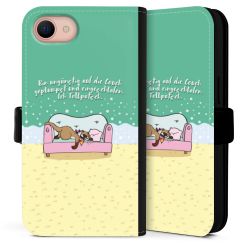 Sideflip mit Lasche schwarz