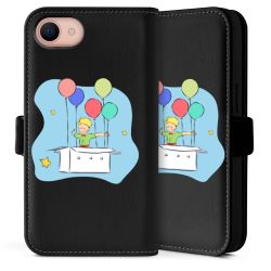 Sideflip with flap  black