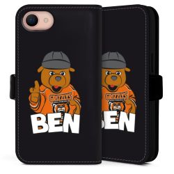 Sideflip mit Lasche schwarz