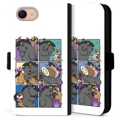 Sideflip mit Lasche schwarz