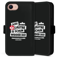 Sideflip mit Lasche schwarz