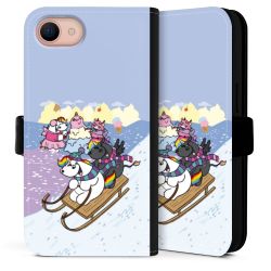 Sideflip mit Lasche schwarz