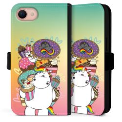 Sideflip mit Lasche schwarz