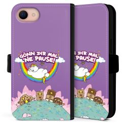 Sideflip mit Lasche schwarz