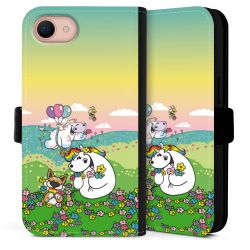 Sideflip mit Lasche schwarz