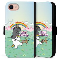 Sideflip mit Lasche schwarz