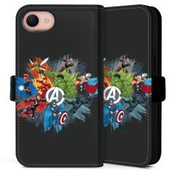 Sideflip with flap black/lateral flap