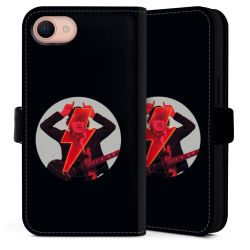 Sideflip mit Lasche schwarz