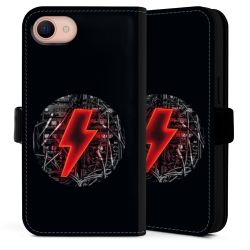 Sideflip mit Lasche schwarz