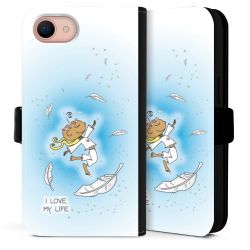 Sideflip mit Lasche schwarz