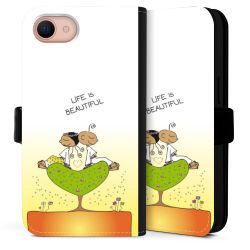 Sideflip mit Lasche schwarz