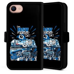 Sideflip mit Lasche schwarz